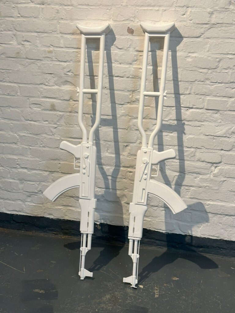 Anatomy of Occupation / İşgalin Anatomisi  sculpture, plastic, 120 cm Hogir Ar. Köln - Amara 2024.